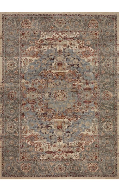 Jasmine JAS-09 Slate - Brick Area Rug