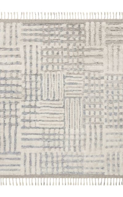 Khalid Kf-01 Ivory - Sky Area Rug