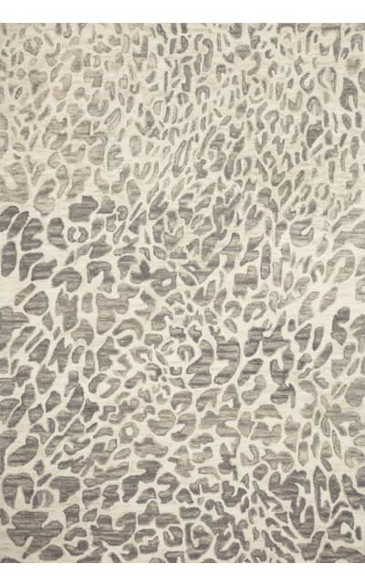 Masai Mas-02 Grey - Ivory Area Rug