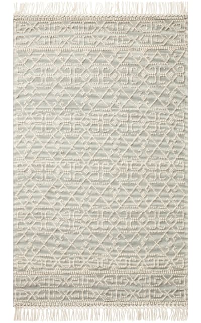 Noelle NOE-03 Ivory - Blue Area Rug