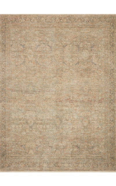 Priya PRY-03 Olive - Graphite Area Rug