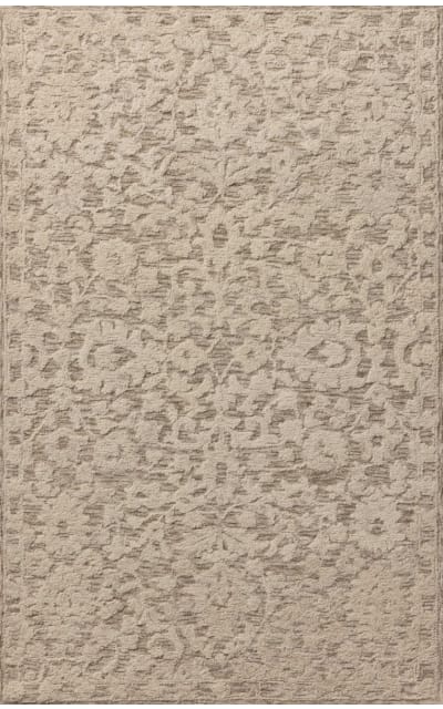 Prudence Pru-01 Stone - Ivory Area Rug
