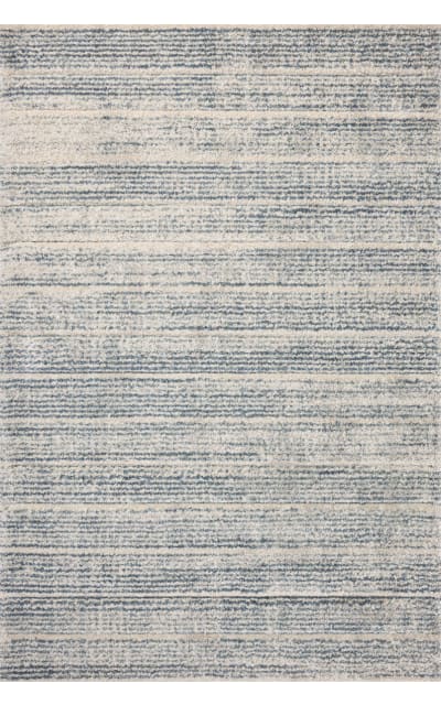 Silas Sla-03 Oatmeal - Blue Area Rug