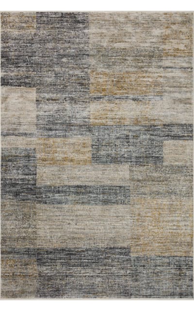 Soho Soh-08 Grey - Gold Area Rug
