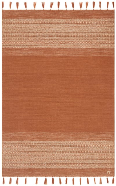 Sample Sale 256017R Rust Area Rug Last Chance