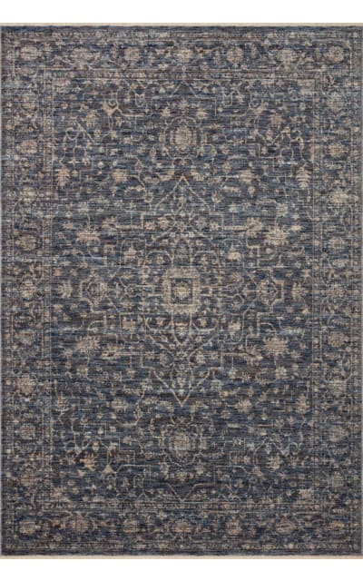 Sorrento Sor-01 Midnight - Natural Area Rug