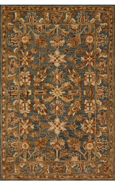 Victoria Vk-05 Slate - Slate Area Rug