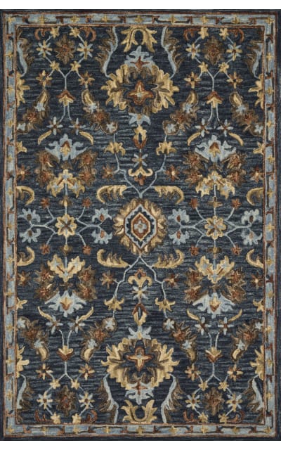 Victoria Vk-14 Denim - Multi Area Rug