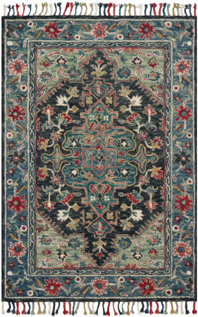 Zharah Zr-05 Navy - Blue Area Rug