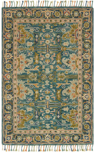 Zharah Zr-12 Blue - Navy Area Rug