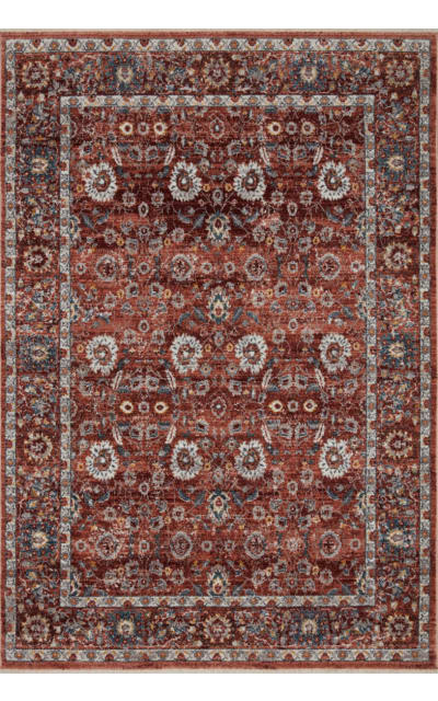 Samra SAM-07 Brick - Multi Area Rug