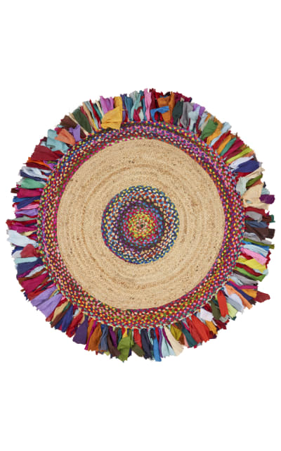 Lr Resources Natural Jute 3327 Multi Area Rug