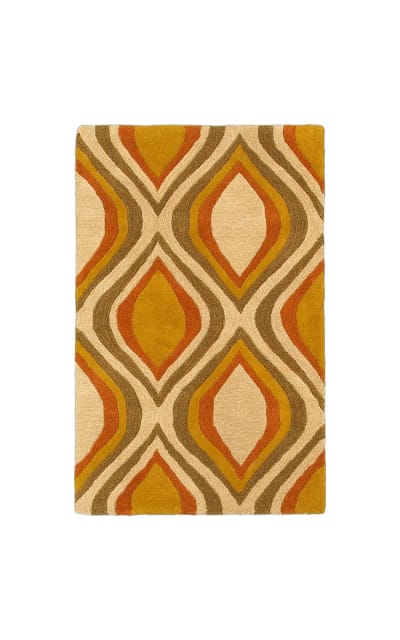 Vibrance Lr03559 Mocha Area Rug