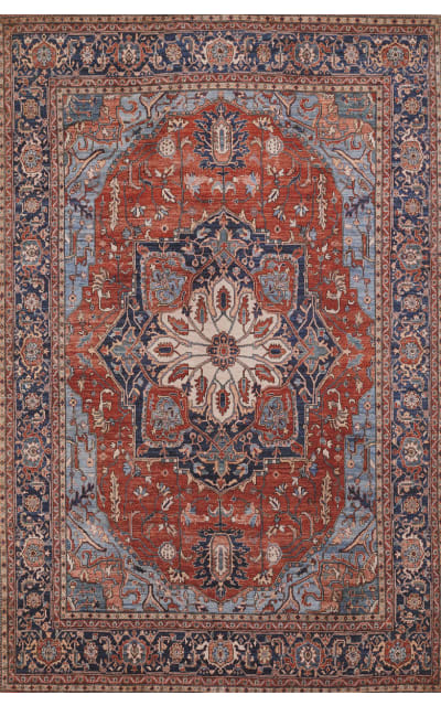 Momeni Afshar Afs37 Red Area Rug