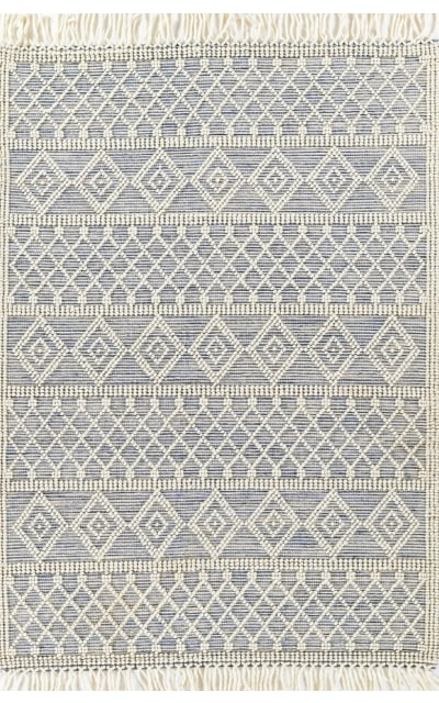 Momeni Boulder Bou-4 Blue Area Rug