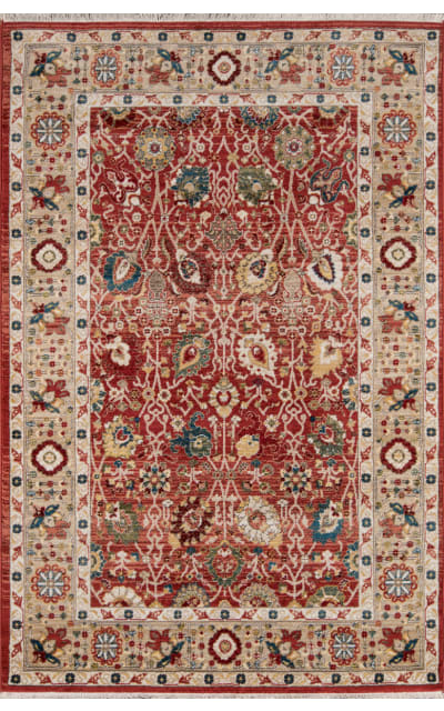 Momeni Lenox Le-04 Red Area Rug