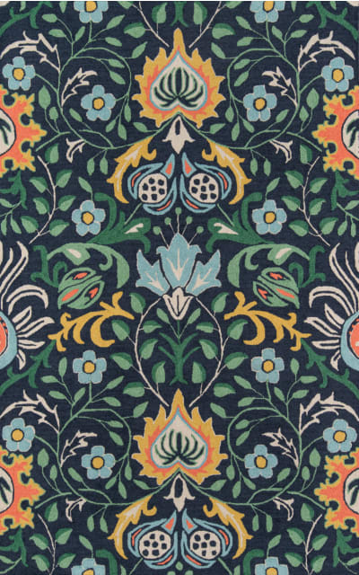 Momeni Newport NP-12 Navy Area Rug