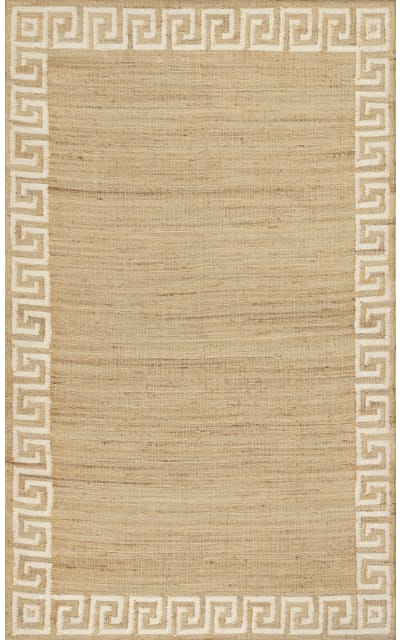 Momeni Orchard by Erin Gates Greek Key Orc-7 Ivory Area Rug
