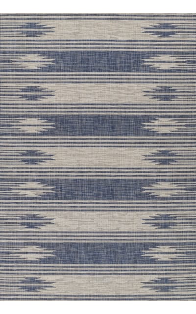 Momeni Riviera Rv-07 Blue Area Rug