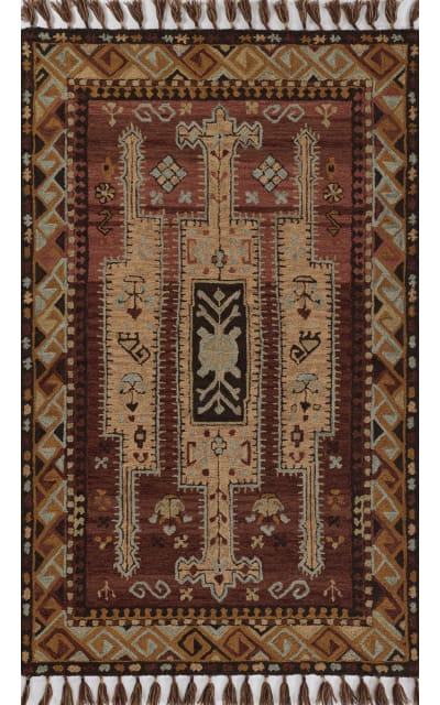 Momeni Tahoe Ta-11 Terracotta Area Rug