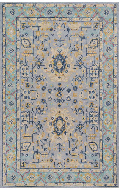 Momeni Tangier Tan30 Blue Area Rug
