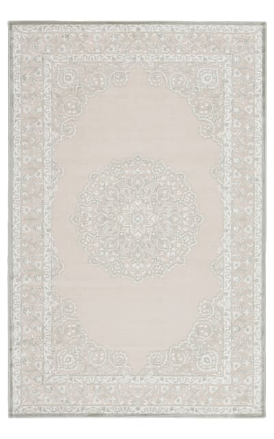 Fables Malo Fb124 Bright White Area Rug