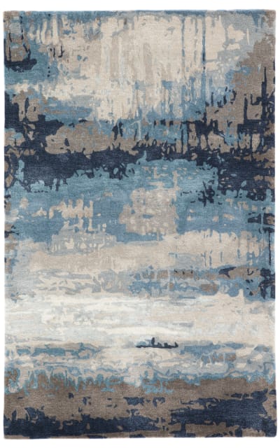 Genesis Benna Ges18 Blue - Gray Area Rug
