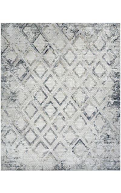 Dekor Dek05 Grey Navy | Rug Studio