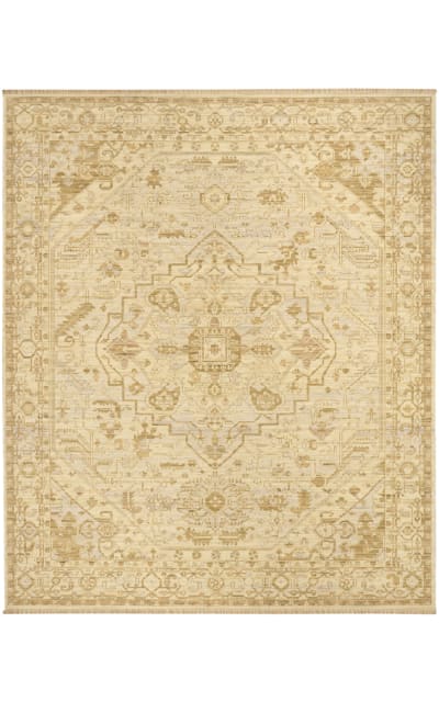 Antique Bloom ANB03 Beige Area Rug