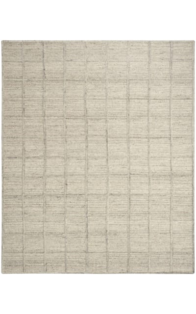 DKNY Pure Framework Fra01 Silver Area Rug