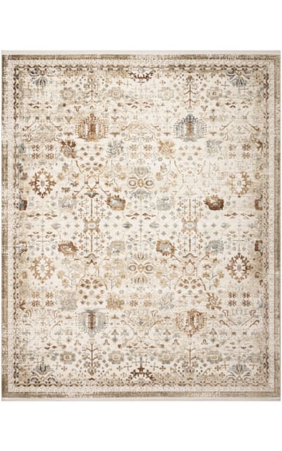 Pardis Prd01 Ivory Rust Area Rug
