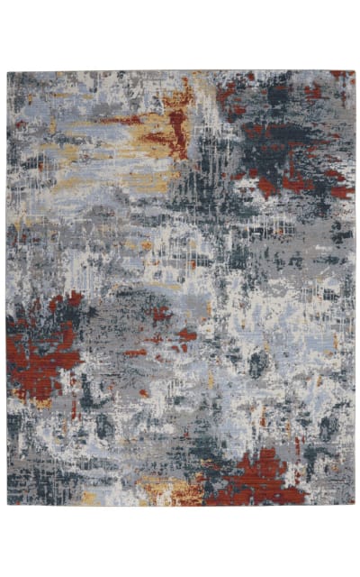 Sample Sale 207979R Slate - Brick Area Rug Last Chance