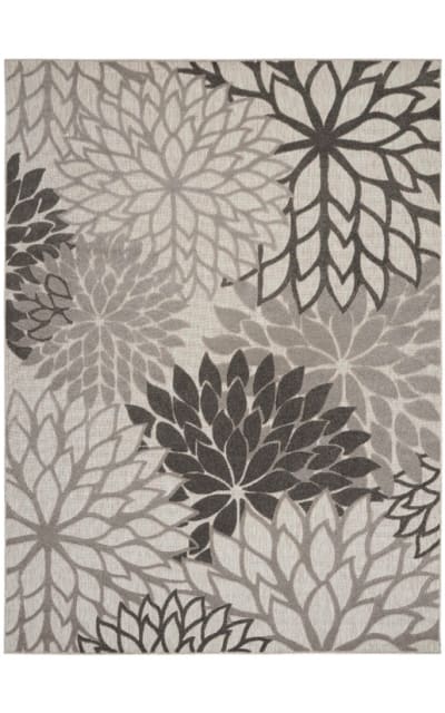 Aloha ALH05 Silver Grey Area Rug