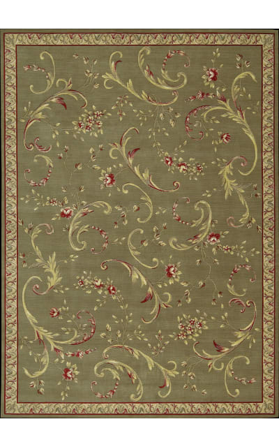 Nourison Ashton House AS-11 Olive Area Rug