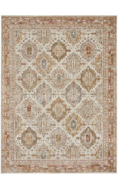 Nourison Sahar SHR01 Ivory-Multi Area Rug