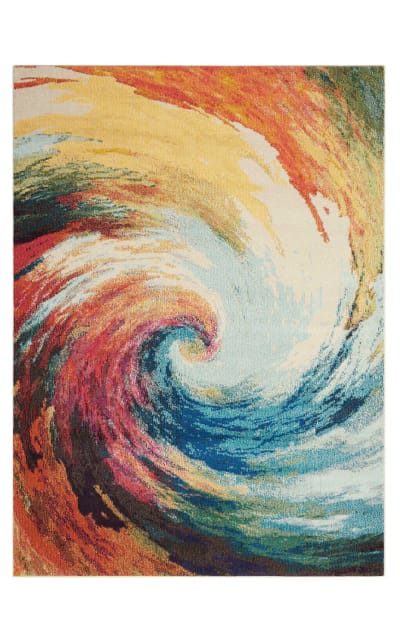 Celestial Ces07 Wave Area Rug