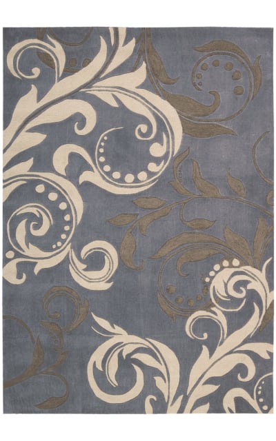 Nourison Contour CON-09 Silver Area Rug Clearance