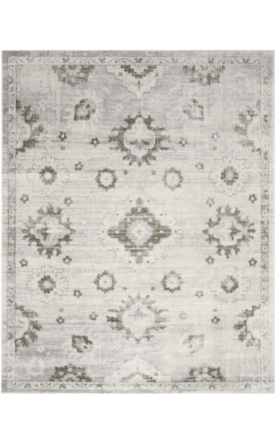 Astra Machine Washable Asw19 Ivory Area Rug