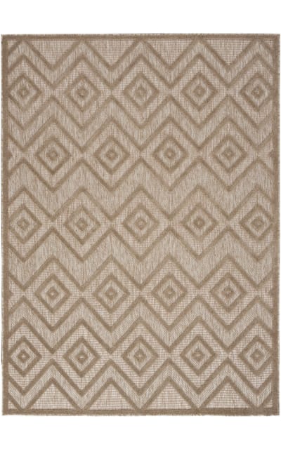 Nourison Versatile NRV01 Natural Beige Area Rug