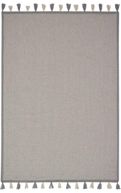 Nourison Otto Ds600 Light Grey Area Rug