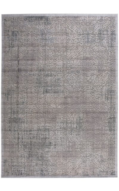 Nourison Graphic Illusions Gil09 Grey Area Rug