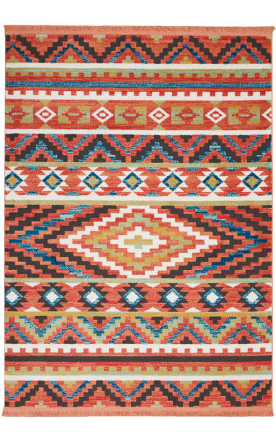Sample Sale 200201R Orange Area Rug Last Chance