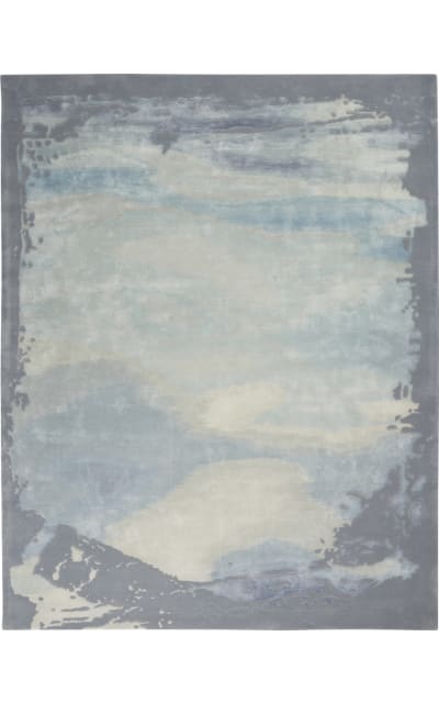 Prismatic PRS19 Seafoam - Silver Area Rug