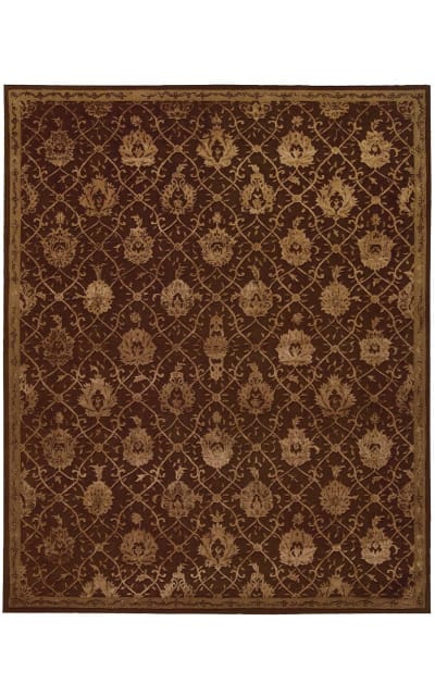 Nourison Regal Reg05 Chocolate Area Rug