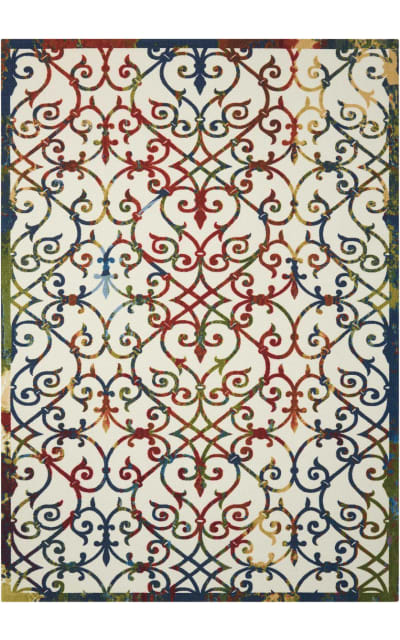 Nourison Home and Garden RS093 Multicolor 232272 Area Rug