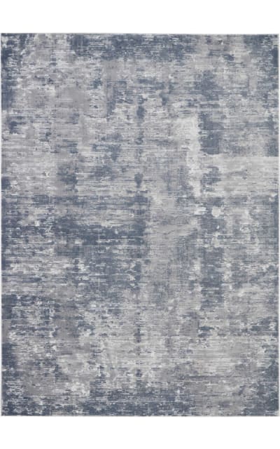 Rustic Textures Rus05 Grey Area Rug