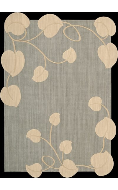 Nourison Silhouettes SIL-04 Light Blue Area Rug Clearance