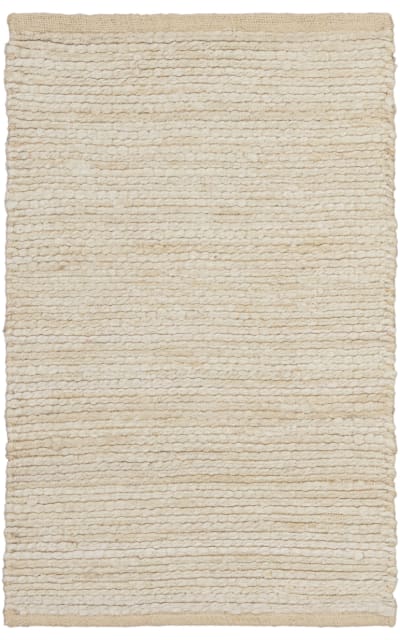 Natural Jute Njt01 Ivory Area Rug