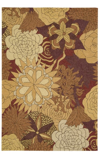 Nourison South Beach Sou07 Spice Area Rug Clearance