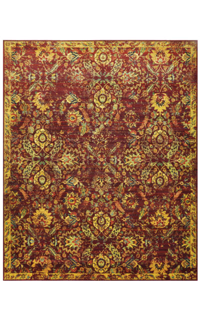 Nourison Timeless Tml05 Pomegranate Area Rug Clearance